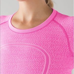 Lululemon Swiftly Tech in Heathered Raspberry Glo